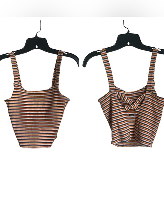 RVCA Tops - RVCA Stripped crop top size Small